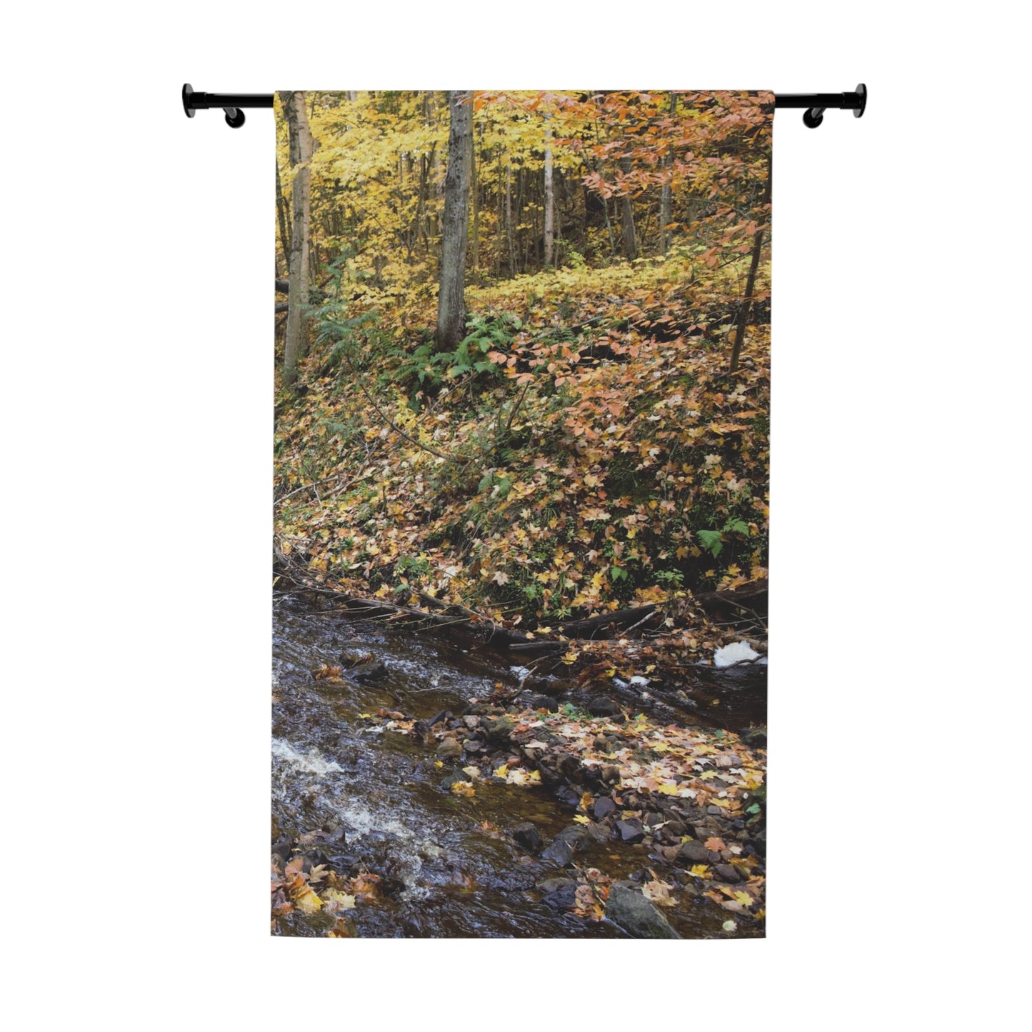 Black Out Window Curtains (1 Piece Right) Walking trail