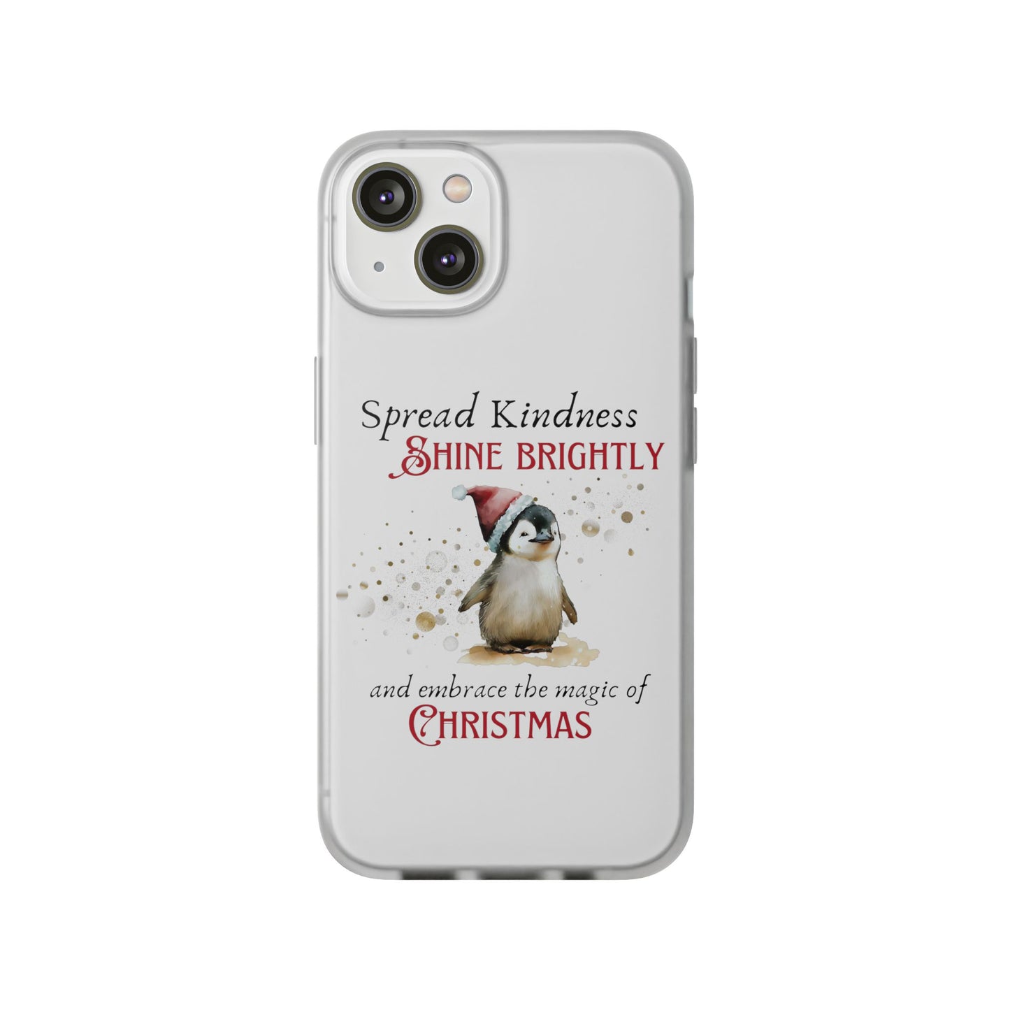 Flexi Cases - Magic of Christmas Penguin - iPhone and Samsung phones