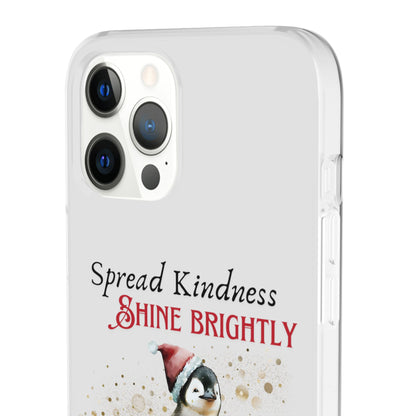 Flexi Cases - Magic of Christmas Penguin - iPhone and Samsung phones