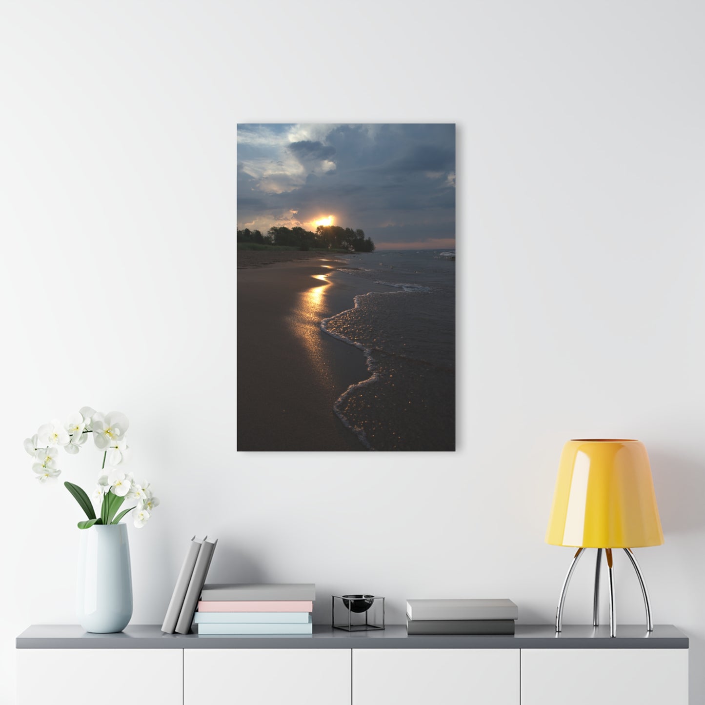 Acrylic Prints (French Cleat) Sun Kissed Beach