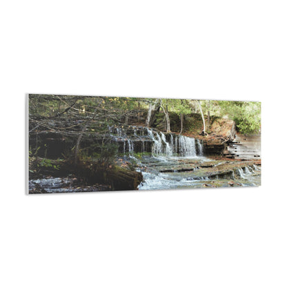 Canvas Gallery Wraps (White Wrap) - Water Fall