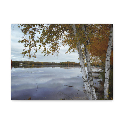 Canvas Gallery Wraps - Morning Autum River View