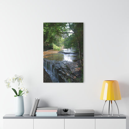 Acrylic Prints (French Cleat) Waterfall Right View