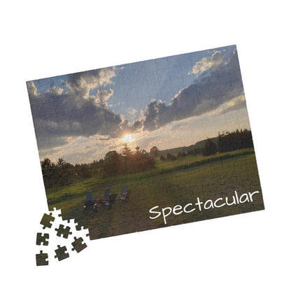 Puzzle (110, 252, 500, 1014-piece) Spectacular Sun Set
