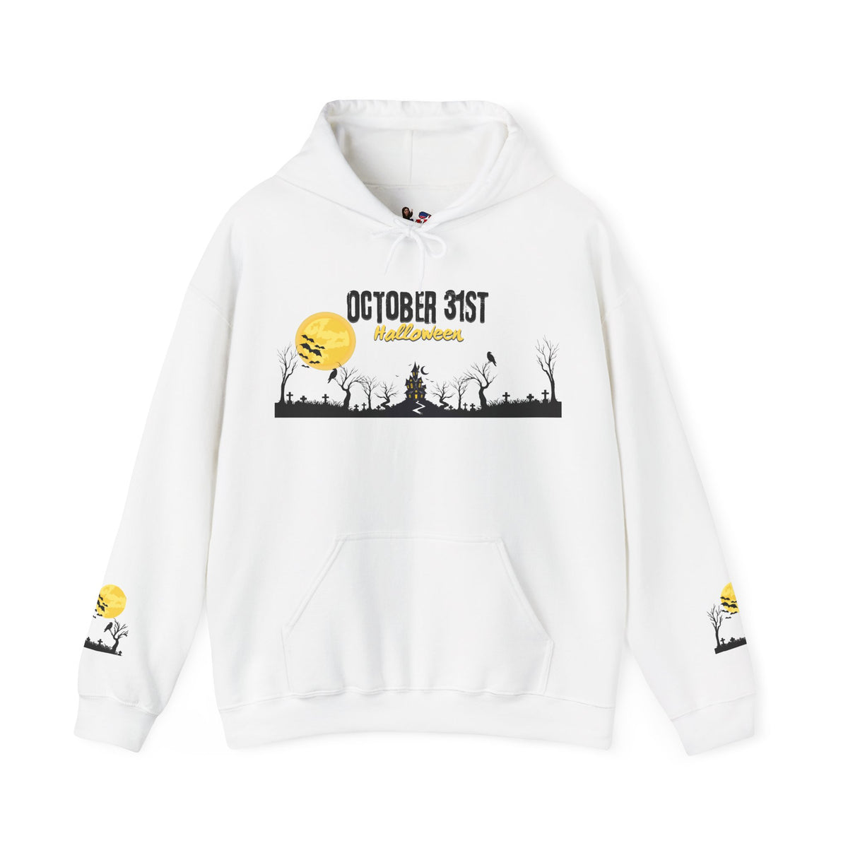 Unisex Heavy Blend™ Hoodie – Graveyard Halloween