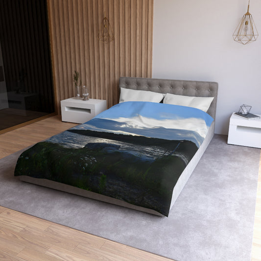 Microfiber Duvet Cover - Garden-dock-side