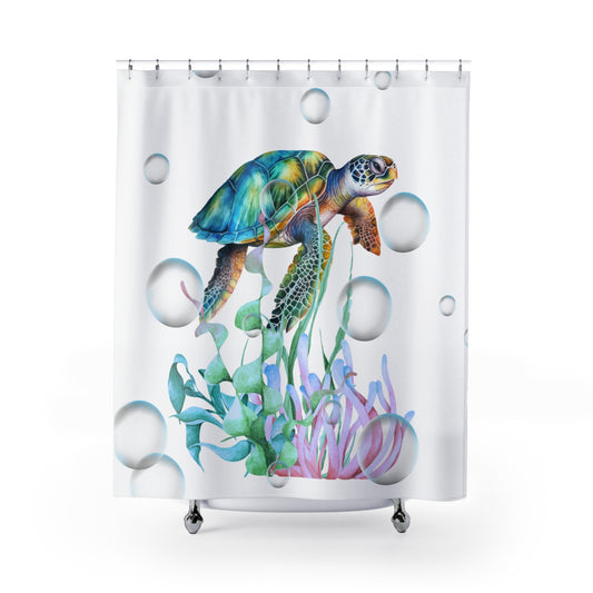 Shower Curtain - Sea Turtle