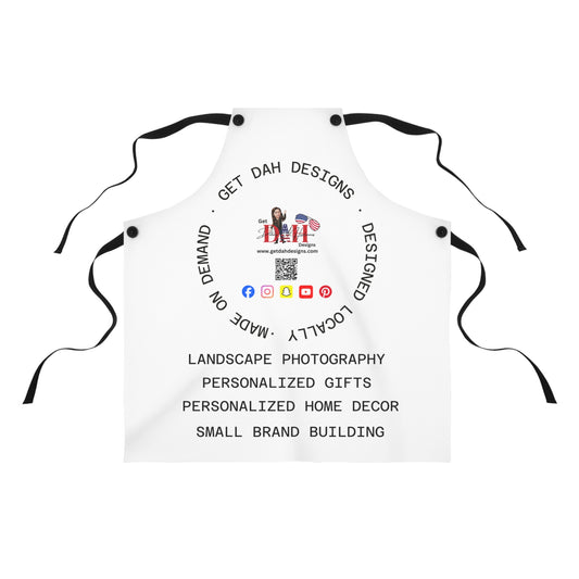 CYB Black Apron - Personalize with your Logo and Product List.