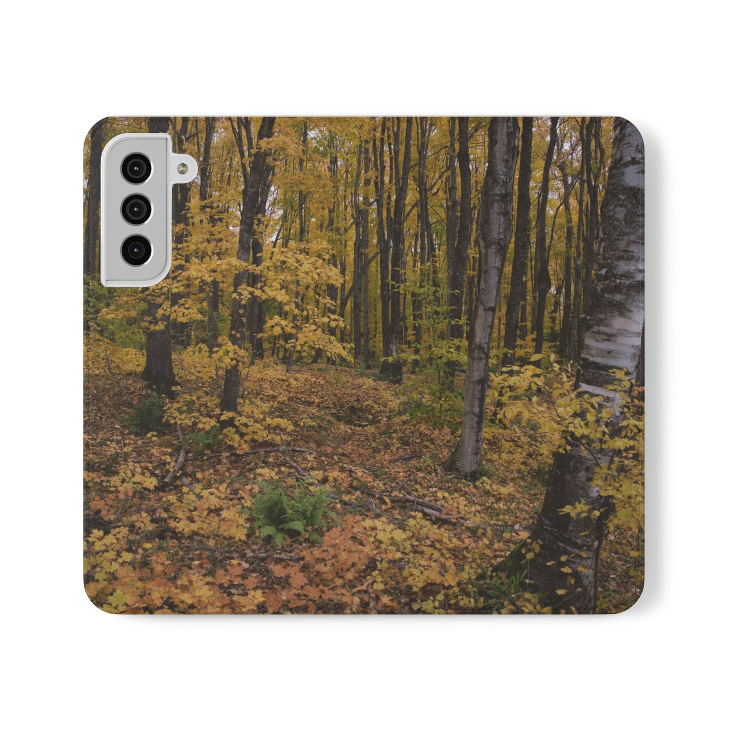 Flip Cases - Walk in the woods - iPhone 13, iPhone 13 Mini, iPhone 13 Pro Max, Samsung Galaxy S22