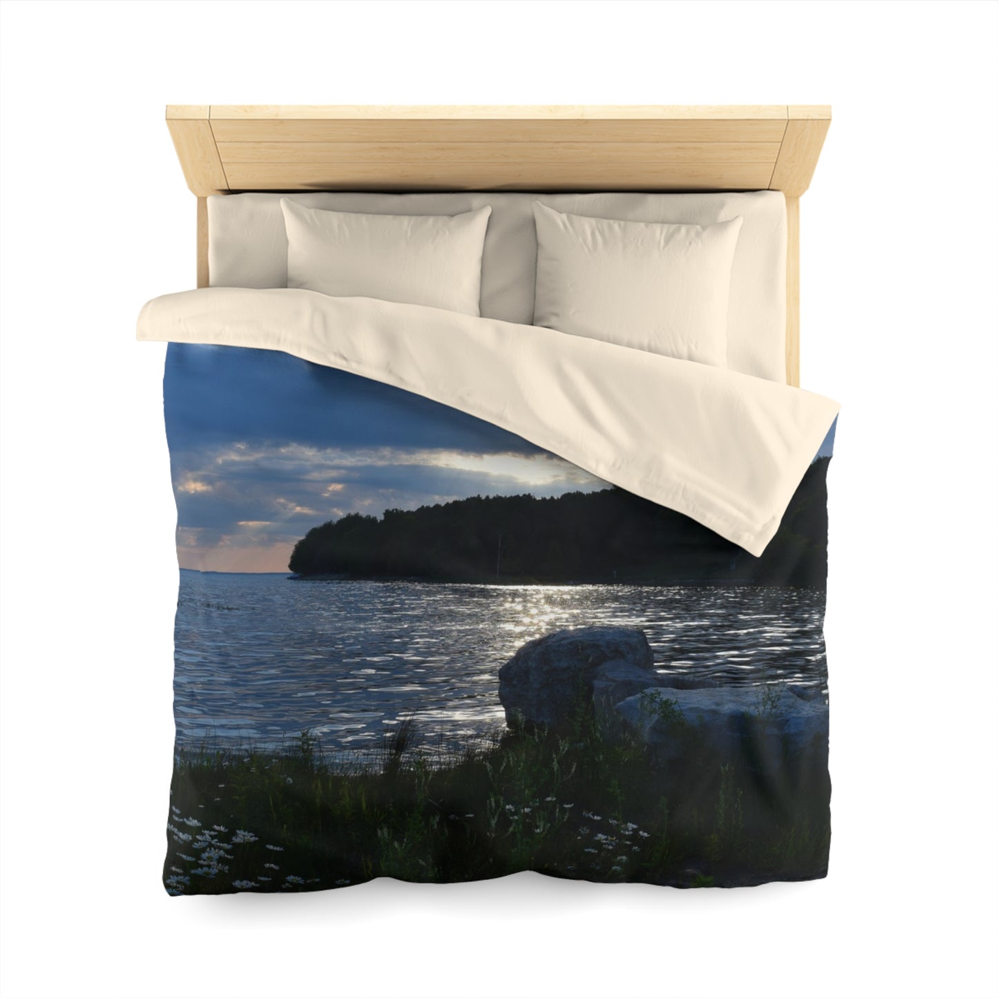 Microfiber Duvet Cover - A place to dine