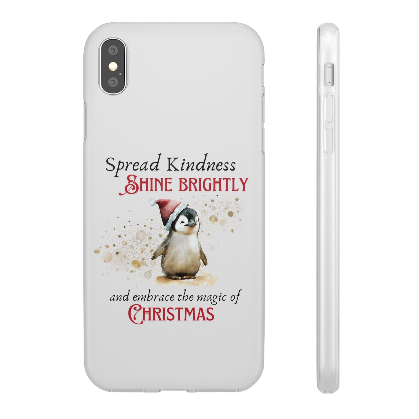 Flexi Cases - Magic of Christmas Penguin - iPhone and Samsung phones