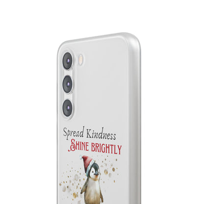 Flexi Cases - Magic of Christmas Penguin - iPhone and Samsung phones