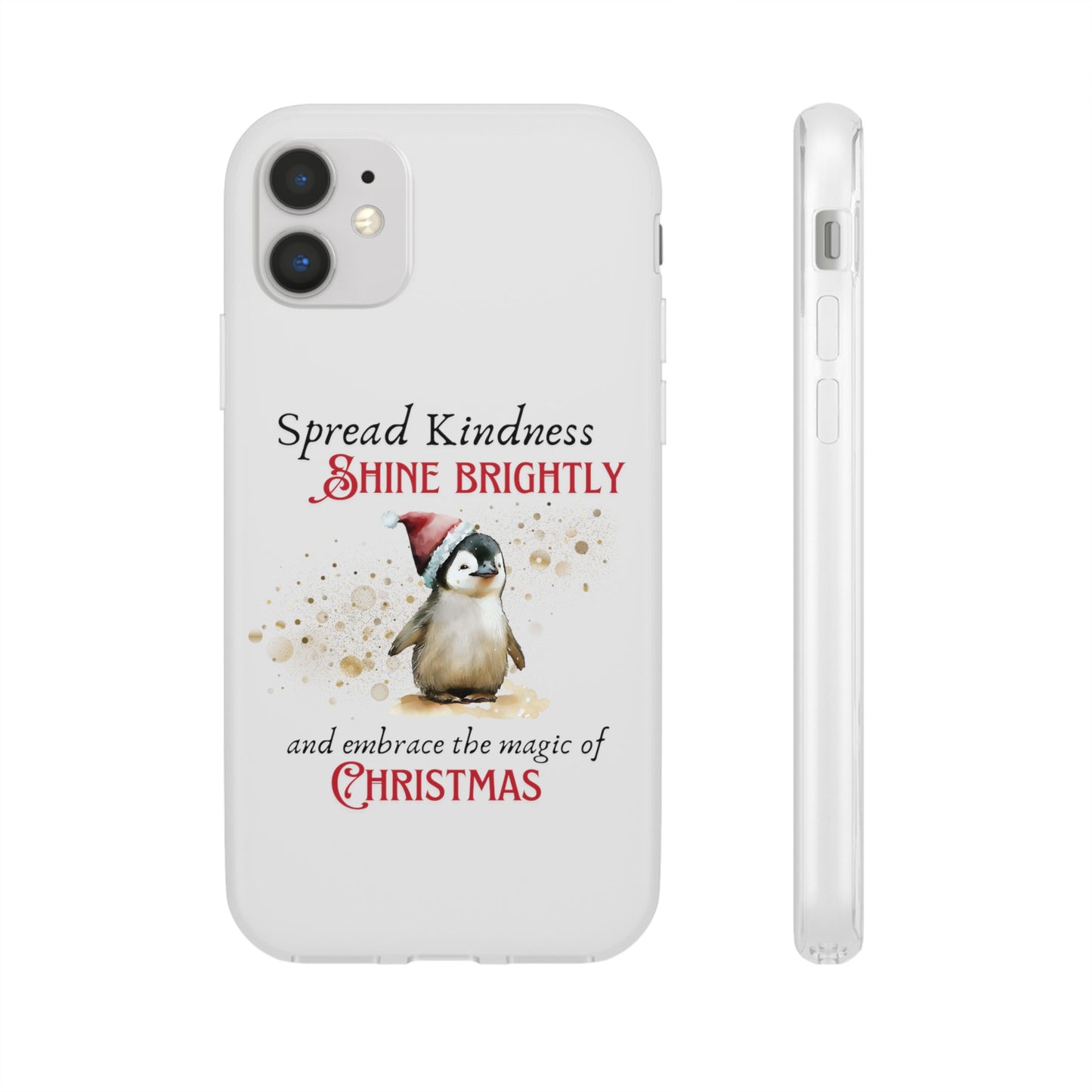 Flexi Cases - Magic of Christmas Penguin - iPhone and Samsung phones