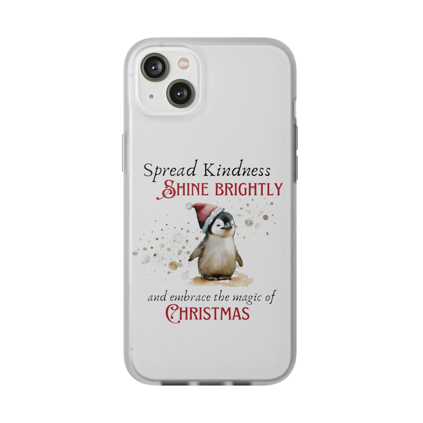 Flexi Cases - Magic of Christmas Penguin - iPhone and Samsung phones