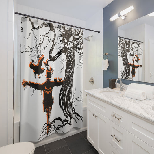 Shower Curtain - Halloween Scare Crow