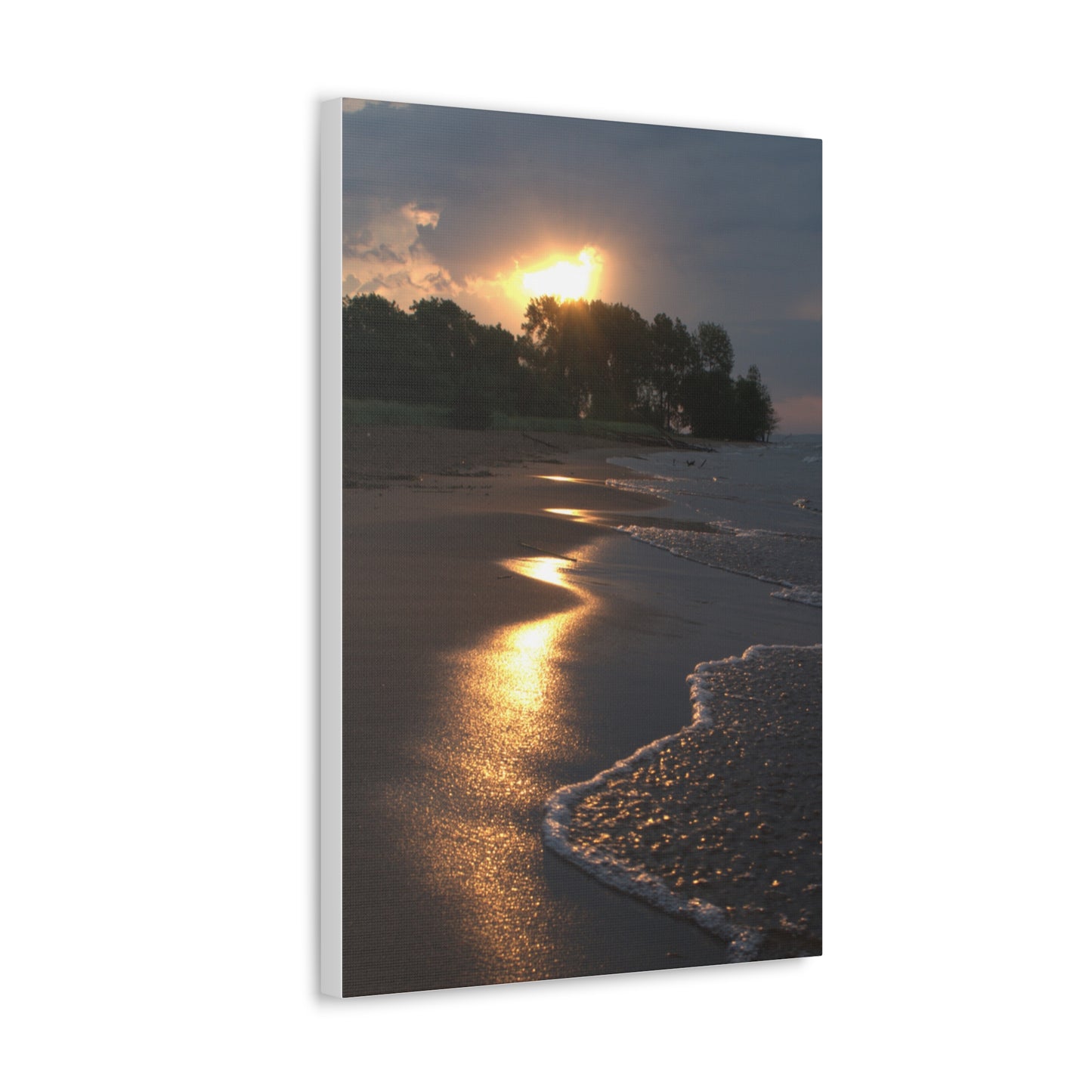 Canvas Gallery Wraps (White Wrap) Sun Kissed Beach