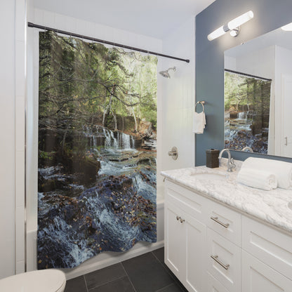 Shower Curtain Water Fall