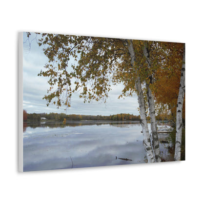 Canvas Gallery Wraps - Morning Autum River View