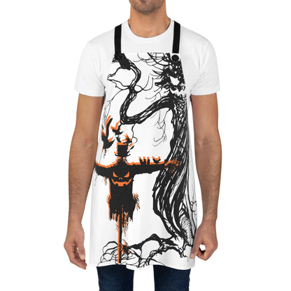 Poly Twill Apron – Stylish, Durable & Made for Mess-Free Creating - Scary Halloween