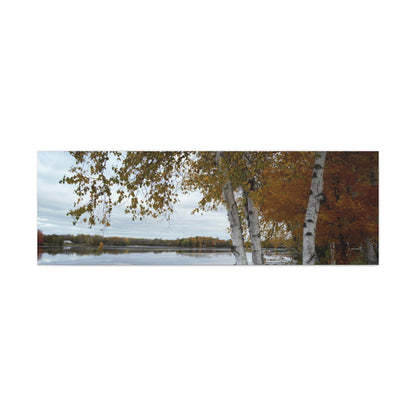 Canvas Gallery Wraps - Morning Autum River View