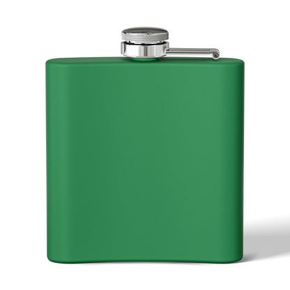 Stainless Steel Flask, 6oz Sip-er hero!