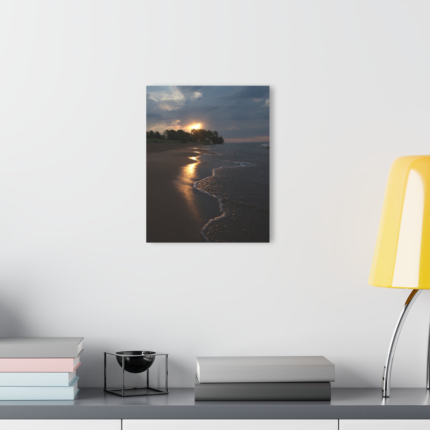 Acrylic Prints (French Cleat) Sun Kissed Beach