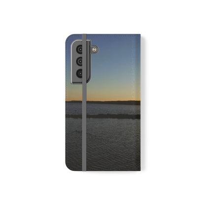 Flip Cases - Sunset Happy Rock - iPhone 13, iPhone 13 Mini, iPhone 13 Pro Max, Samsung Galaxy S22