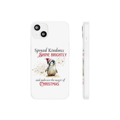 Flexi Cases - Magic of Christmas Penguin - iPhone and Samsung phones