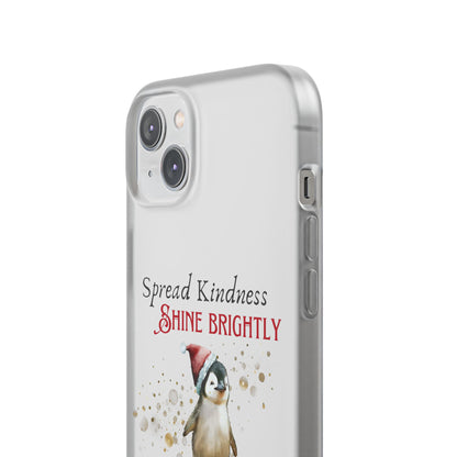 Flexi Cases - Magic of Christmas Penguin - iPhone and Samsung phones