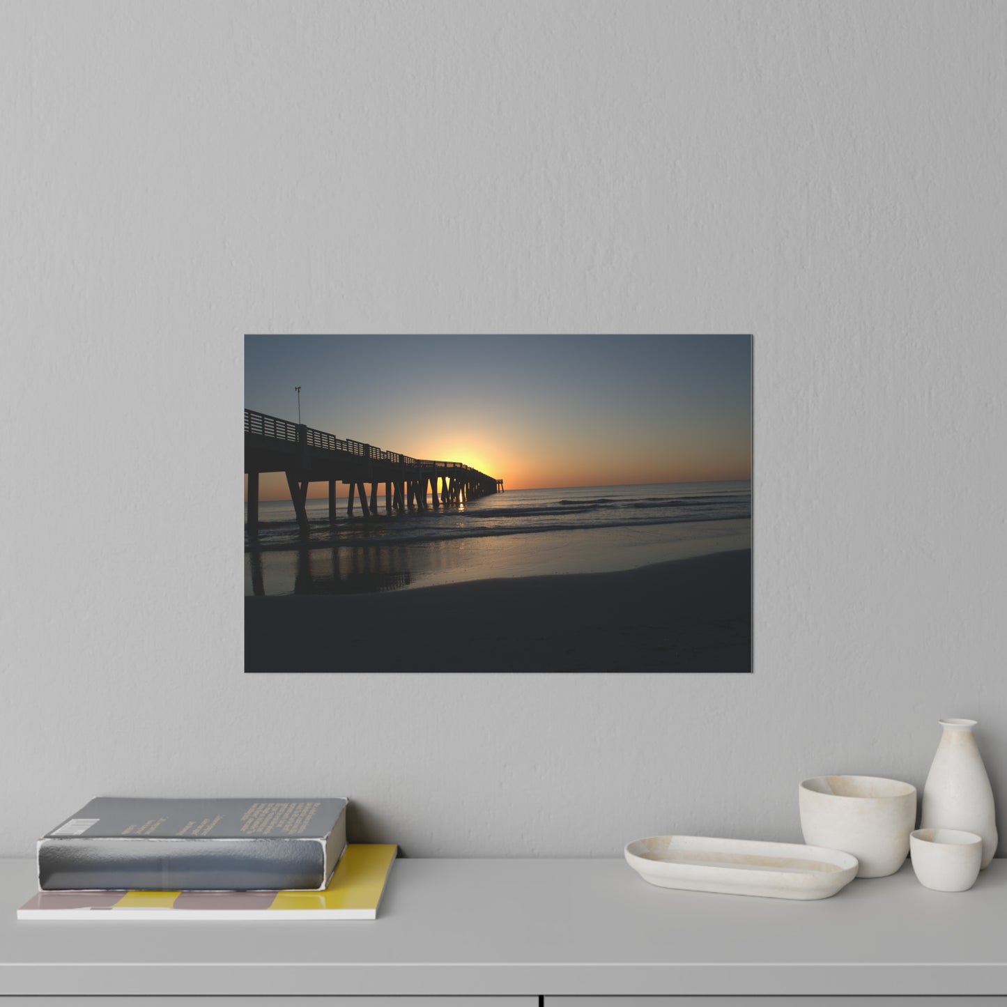 Wall Decals - Sunrise at the pier