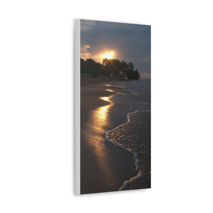 Canvas Gallery Wraps (White Wrap) Sun Kissed Beach