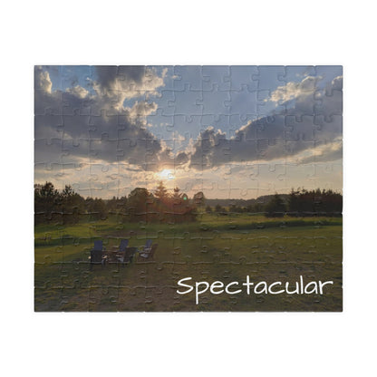 Puzzle (110, 252, 500, 1014-piece) Spectacular Sun Set