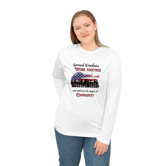 Unisex Performance Long Sleeve Shirt - Magic of Community