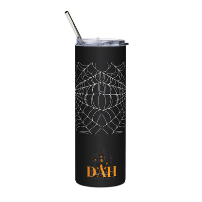 Stainless Steel 20 oz tumbler - October 31st Spiders and Shadows Tumber