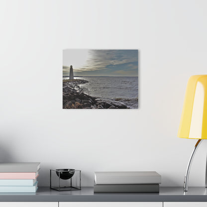 Copy of Acrylic Prints (French Cleat) Winter Light House