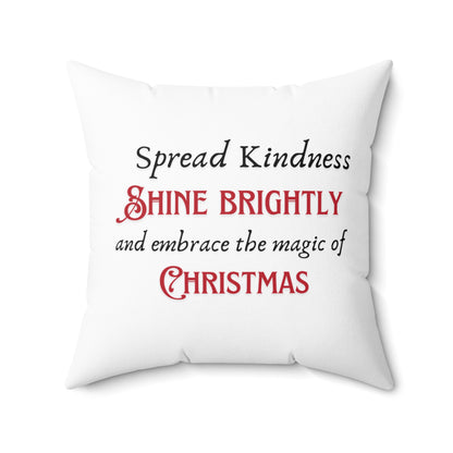 Spun Polyester Square Pillow - Spread Kindness