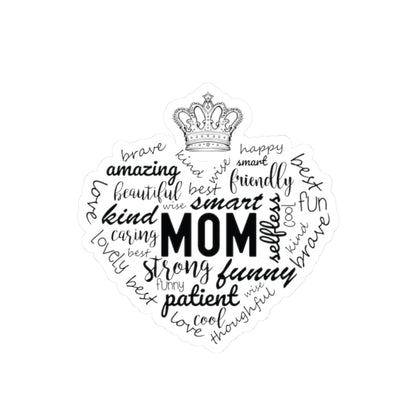 Kiss-Cut Stickers MOM Appreciation