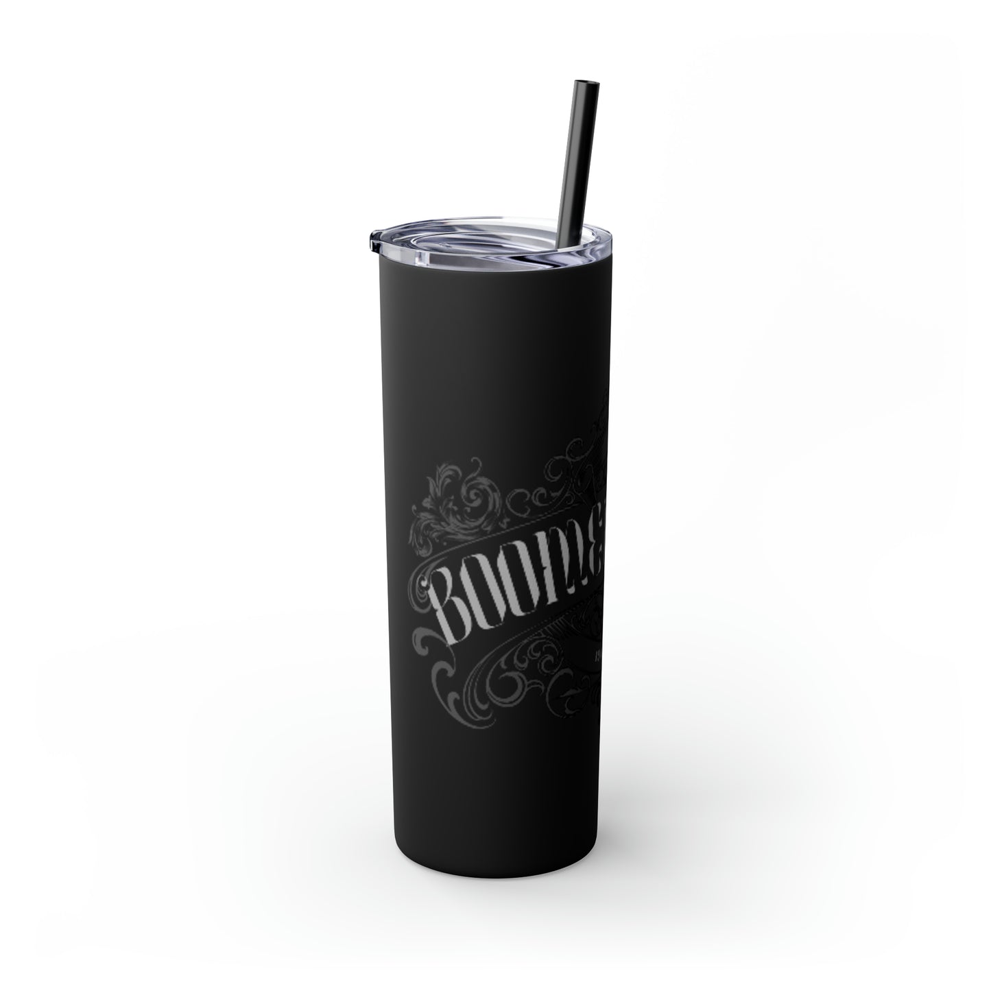 Skinny Tumbler with Straw, 20oz - Boomers Rule