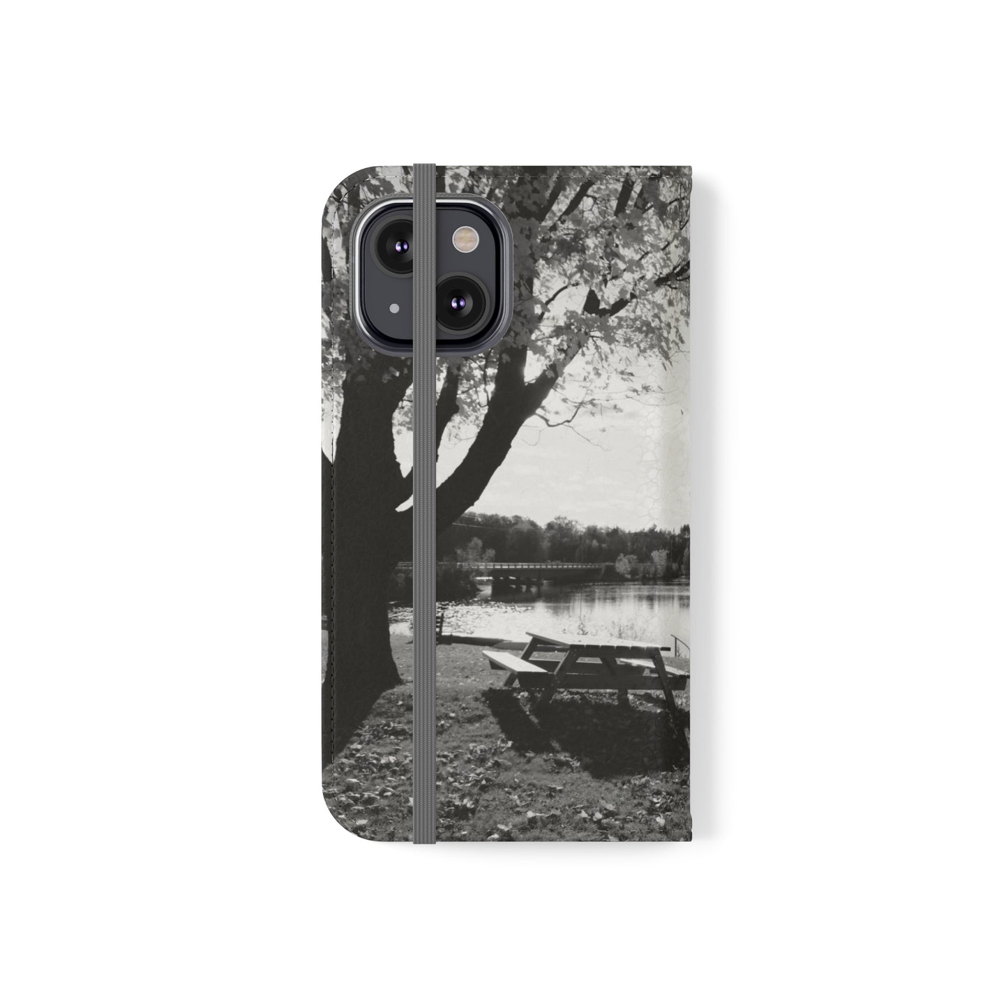 Flip Cases - Picnic By The River - iPhone 13, iPhone 13 Mini, iPhone 13 Pro Max, Samsung Galaxy S22