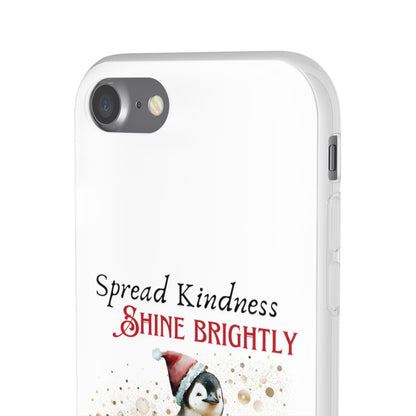 Flexi Cases - Magic of Christmas Penguin - iPhone and Samsung phones