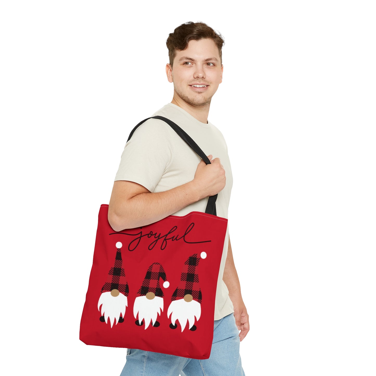 Tote Bag (AOP) Joyful Gnomes