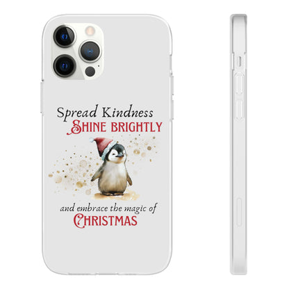 Flexi Cases - Magic of Christmas Penguin - iPhone and Samsung phones