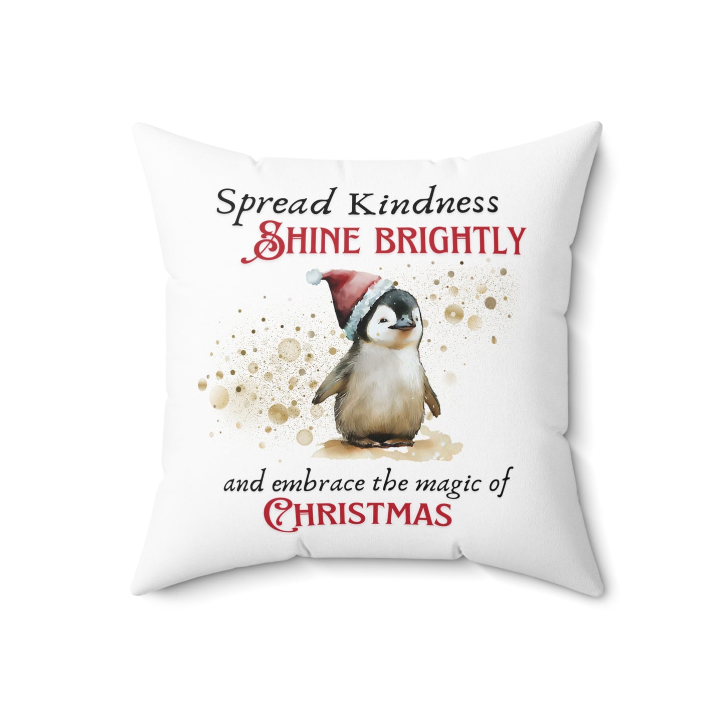 Spun Polyester Square Pillow - Spread Kindness