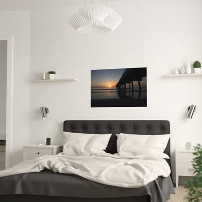 Satin Posters (210gsm) Early Morning Beach Horizontal