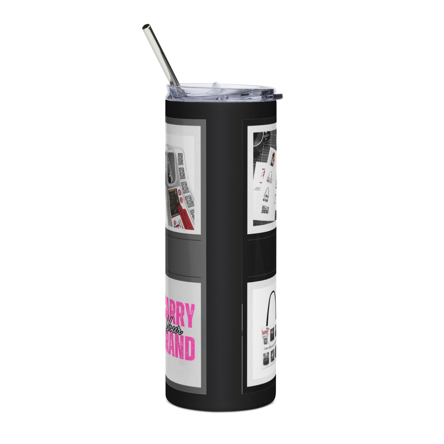 Stainless Steel Tumbler, 20oz - Fueled by Kindness Powered by community