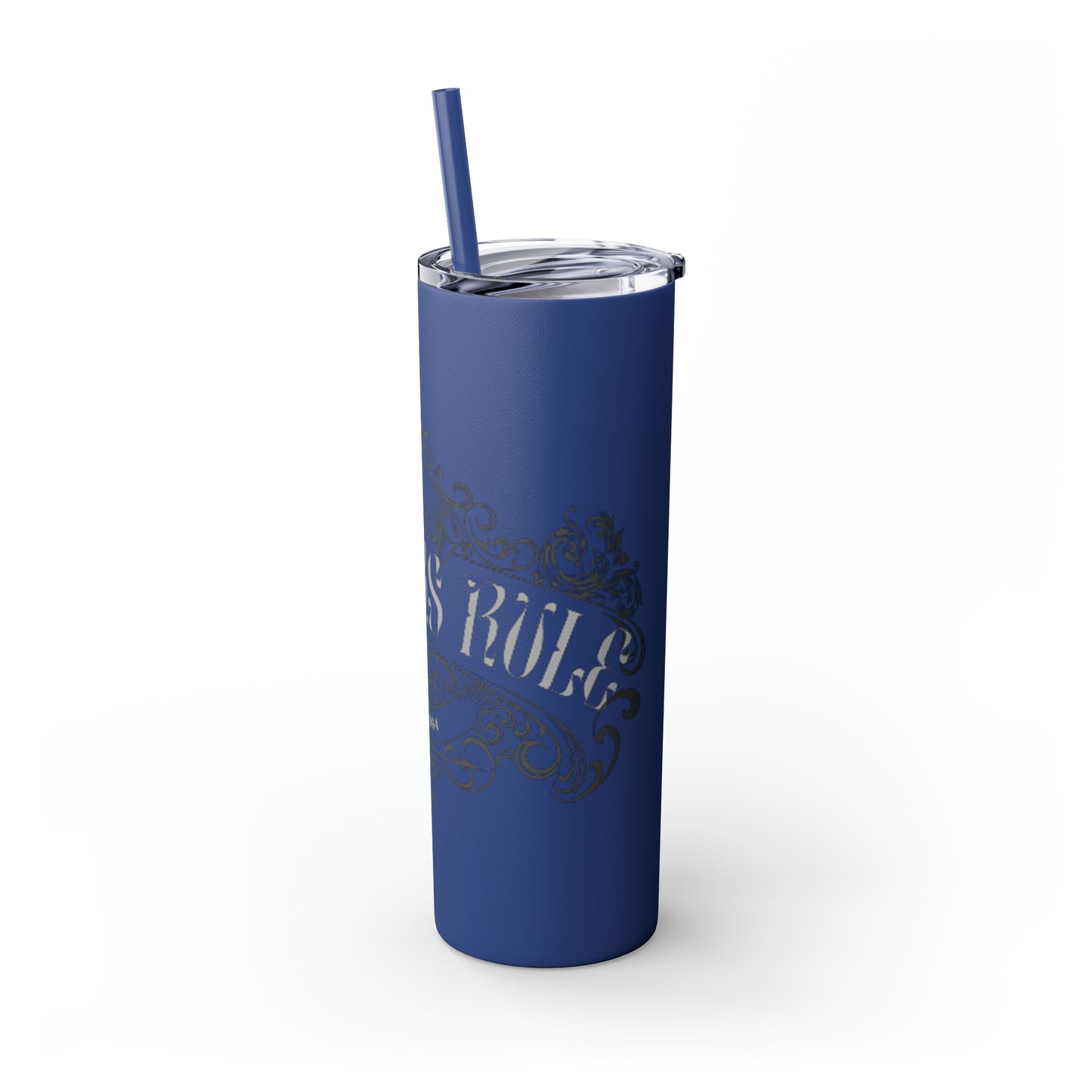 Skinny Tumbler with Straw, 20oz - Boomers Rule