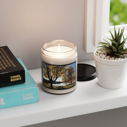 Scented Soy Candle,  Fall Colors by the River