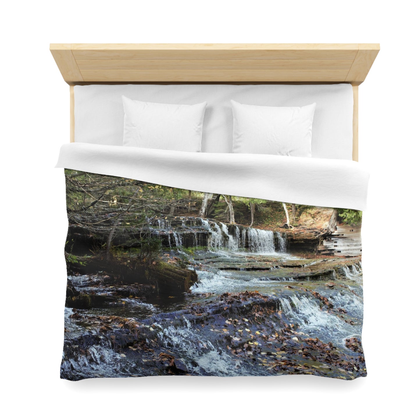 Microfiber Duvet Cover - Waterfall