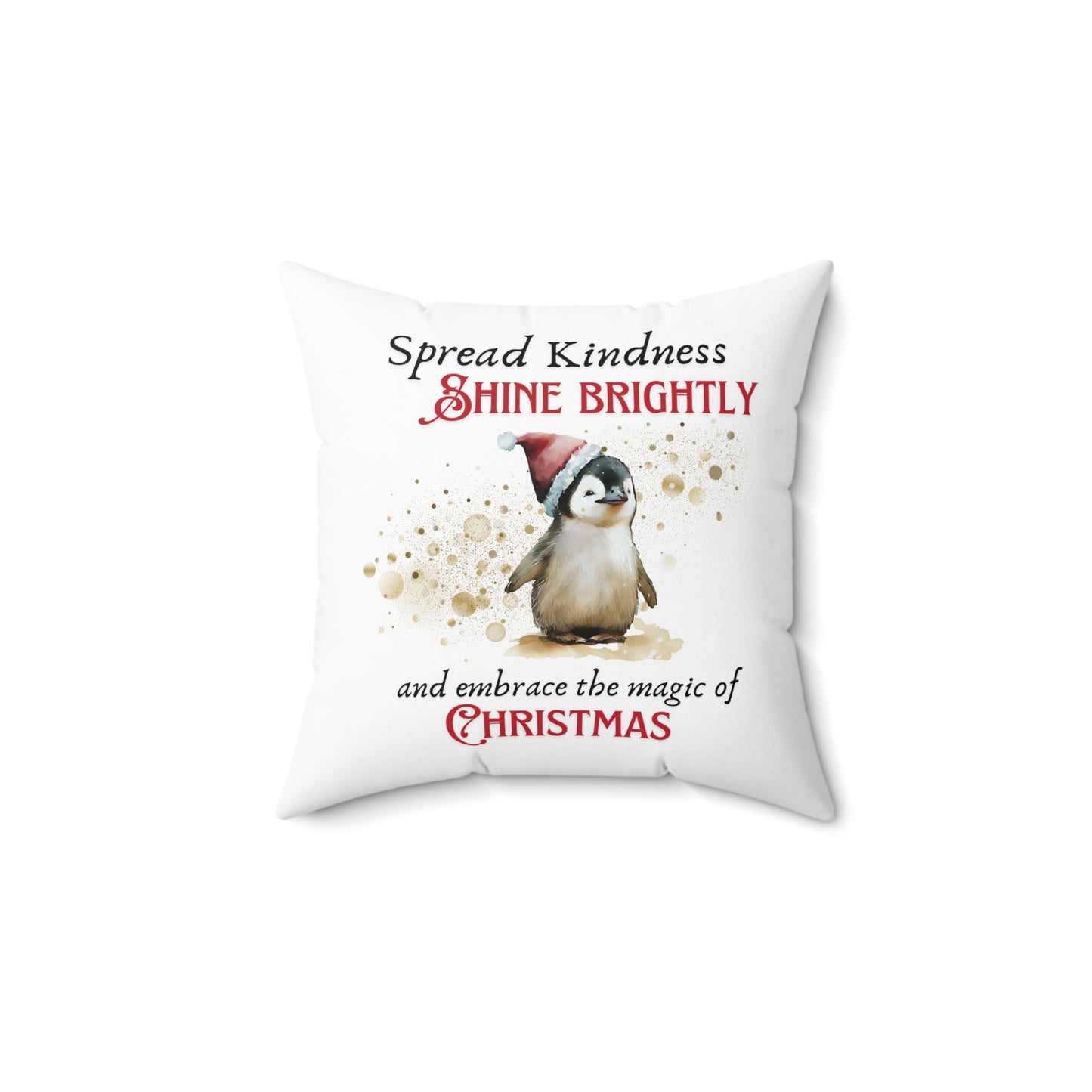 Spun Polyester Square Pillow - Spread Kindness