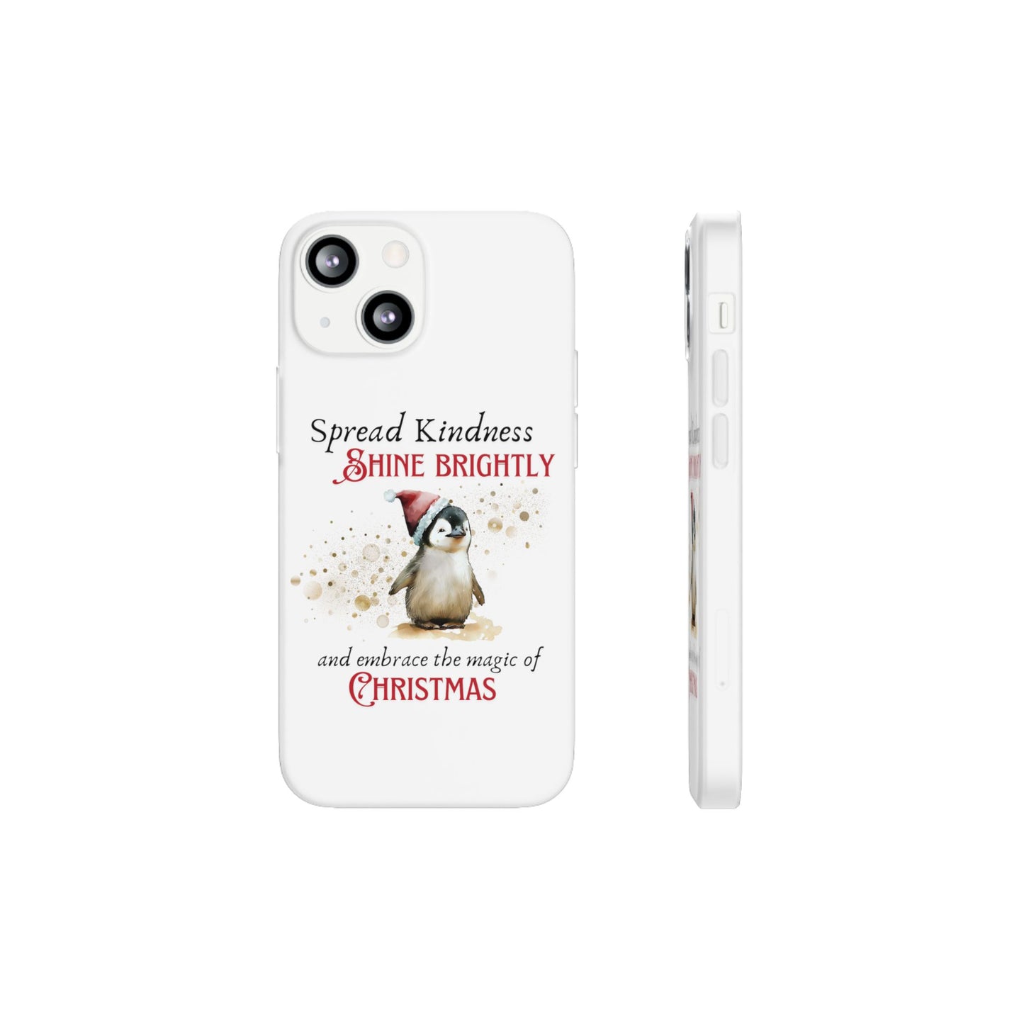 Flexi Cases - Magic of Christmas Penguin - iPhone and Samsung phones